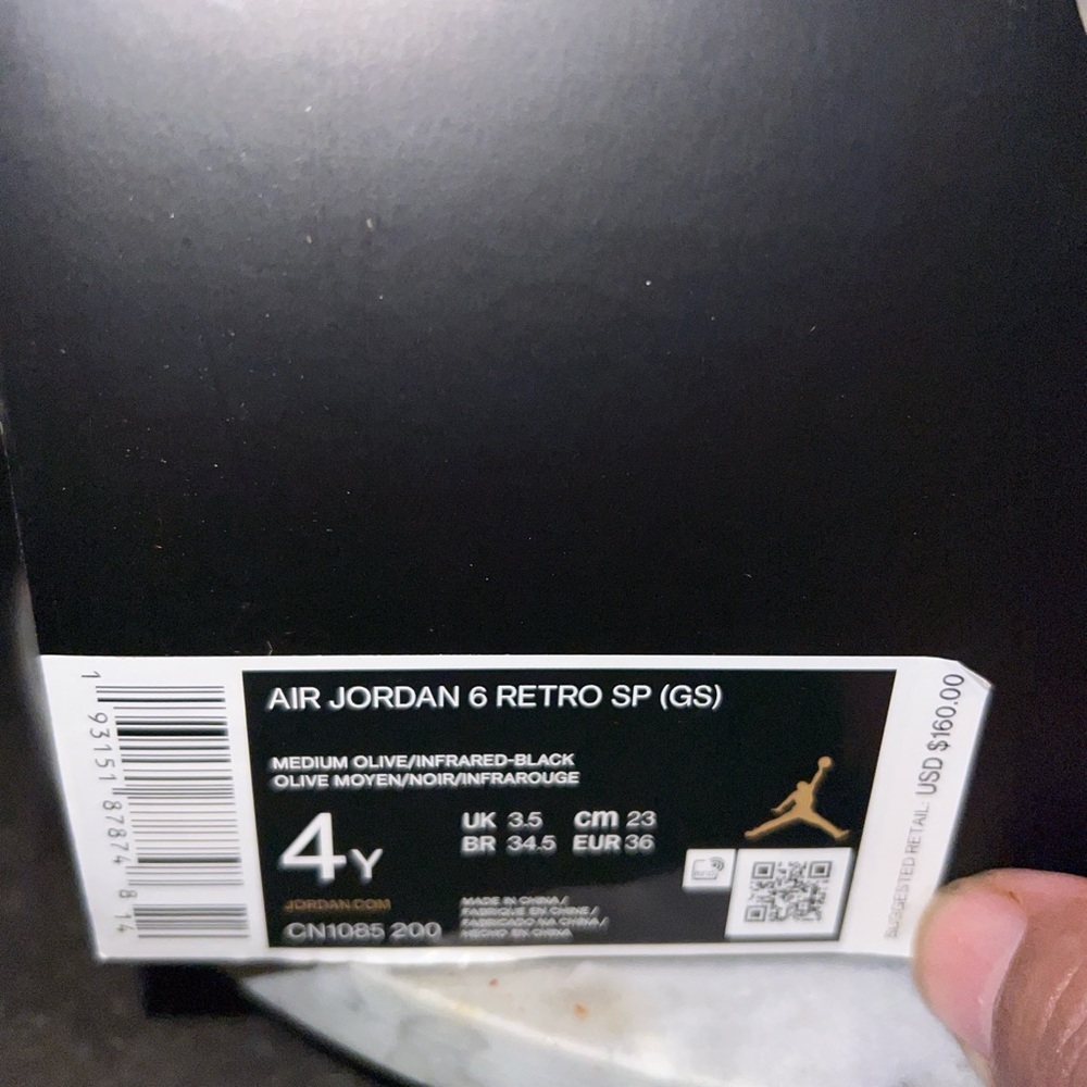 JORDAN 6 GS - Picture 6 of 8